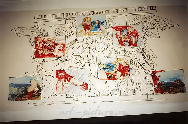 "Реконструкция боли" (фрагмент) Берлин, 1995, инсталляция,  Собственность авторов