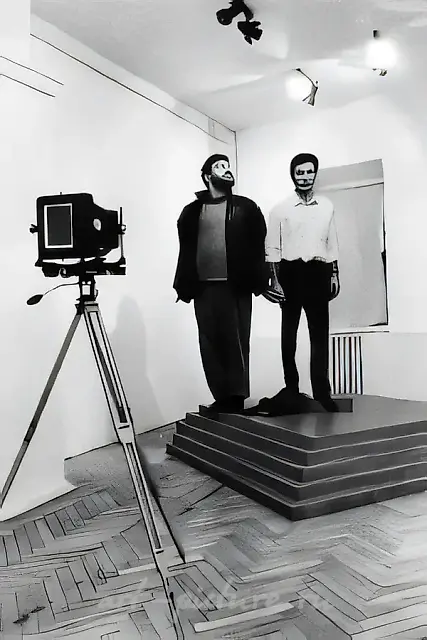 最后的迷醉。片段，M. 赫尔曼画廊展览，莫斯科，1994年。