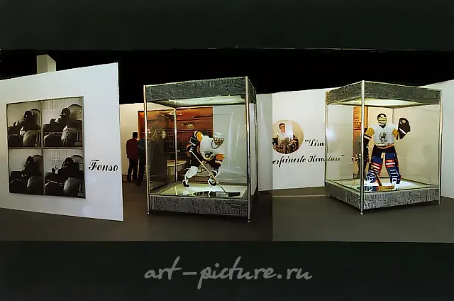 Exhibit at ART COLOGNE-94, 1994, Media-art,   Regina Gallery, Moscow