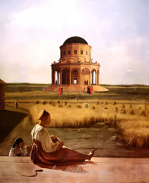 夏天，1986年，拼贴画，57×45.5厘米 作者自藏