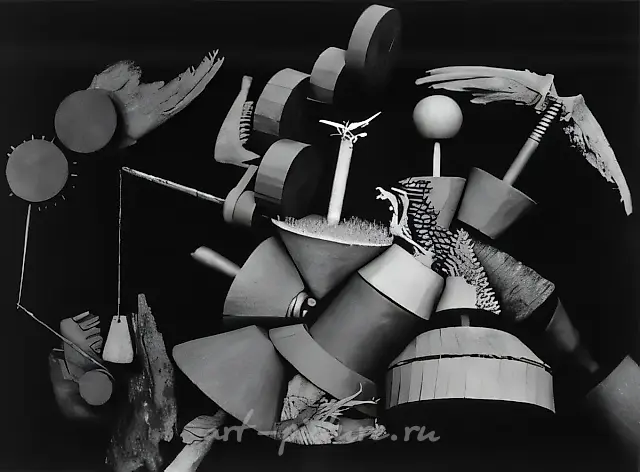 Без названия, 1995, Ч/Б фотография, 30х60 см Собственность автора