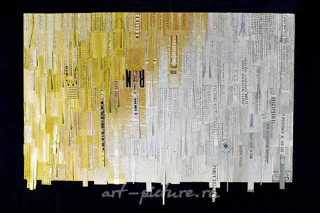 无题，1990年，拼贴画，55x80厘米 作者所有