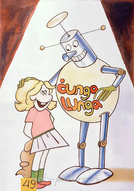 Chunga-Lunga，1991年，布面油画，200×140厘米，作者自藏