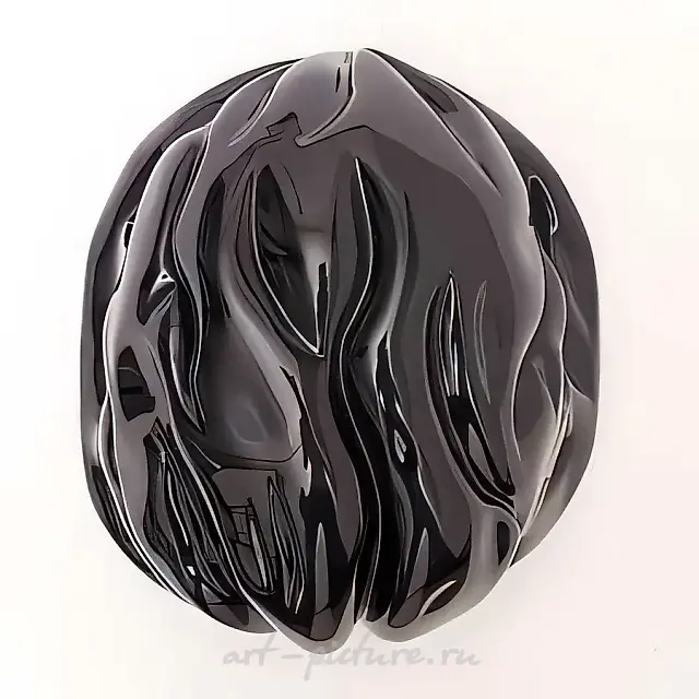 From the series «Beetles», 2004, wood, enamel
