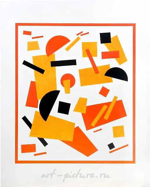 至上主义，2004年，布面油画，100x80厘米