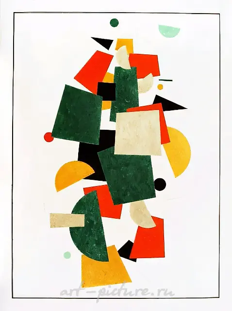 主题至上主义画作《救世主在荣耀中》，2009年，油画，100x75厘米