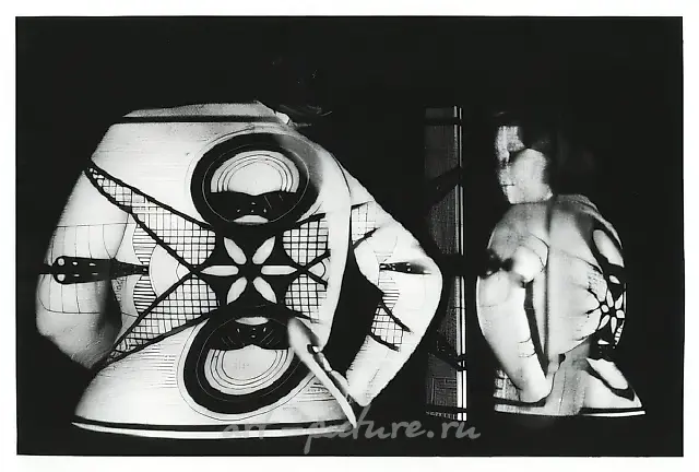 Projection, 1994, B/W photo, 50x60 cm Author`s property
