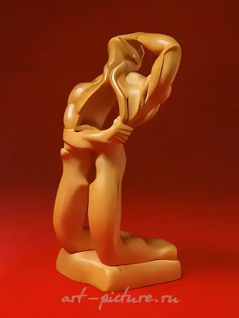 Emptyness, 1993, boxwood, h 16,5
