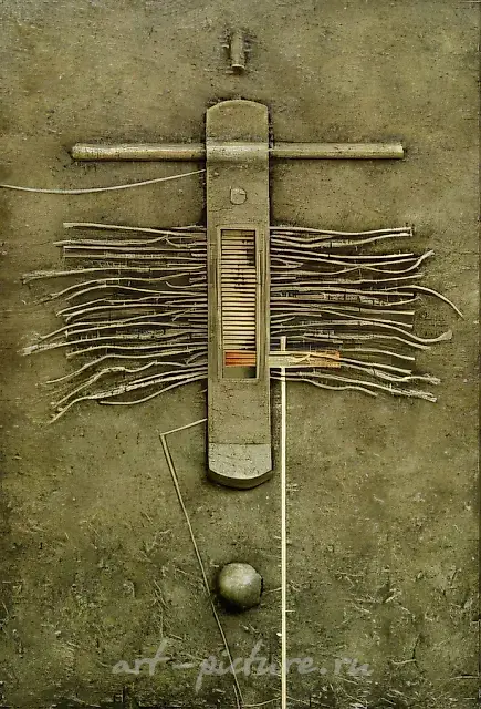 "Rondo", 1995, DVP mixed technique, 91X65 Author's property