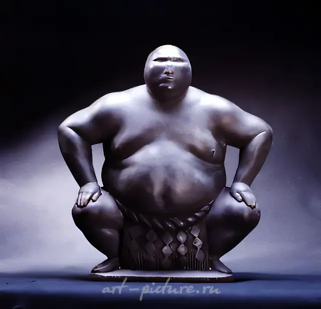 斯基泰国王,1995年,青铜,15x15x10