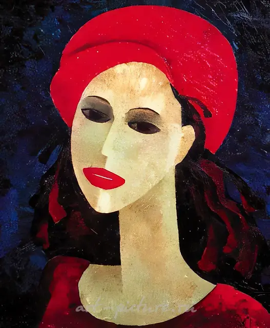 杜尔塞，1992年，布面油画，70x60