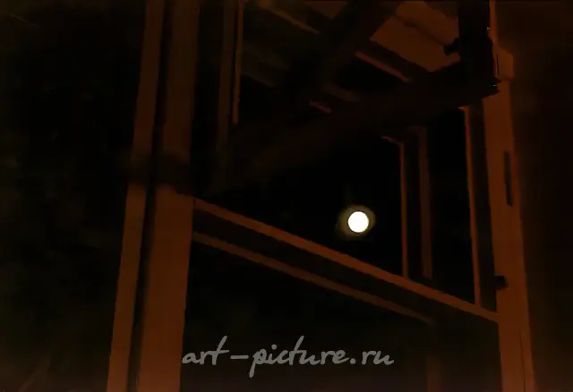Full Moon, 1994, art photo, 50 x 75 cm