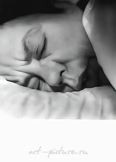 Dream. 3 parts, 1996, blackwhite photography, 100x100