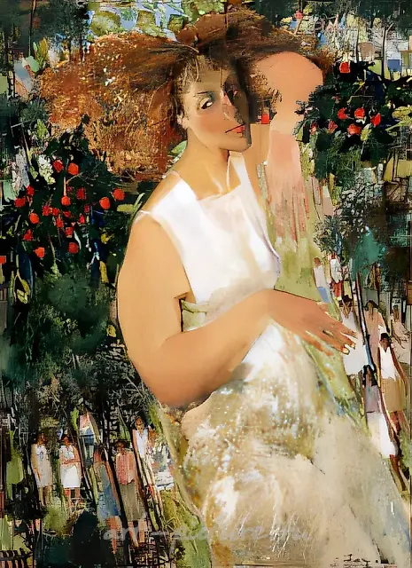 Summer, 1993, canvas, oil, 80x110