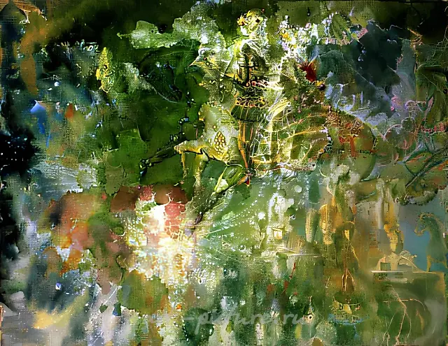 Saint George, 1995, oil on canvas, 60х80