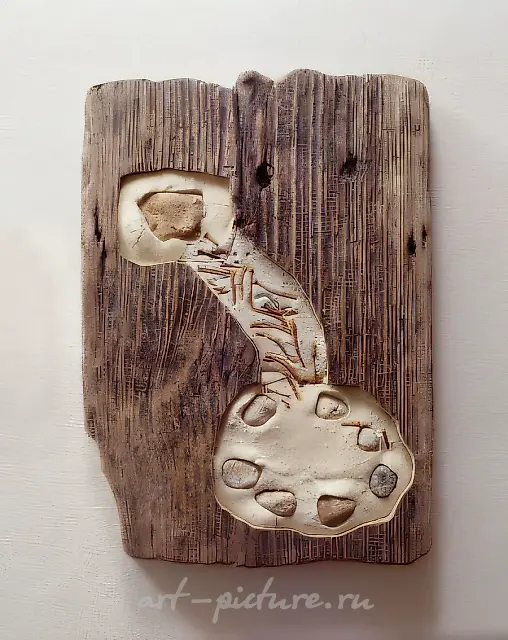 Creation VII, 1994, mixed technique, 39 x 28 cm Author`s property