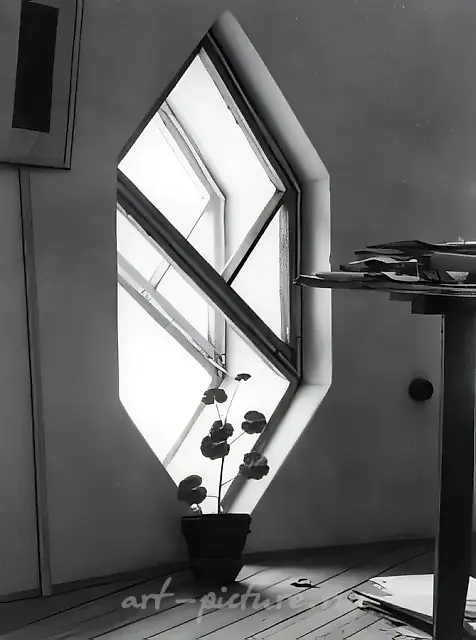 The house of architector K.Melnikov. Fragment, 0, Architectural photography,