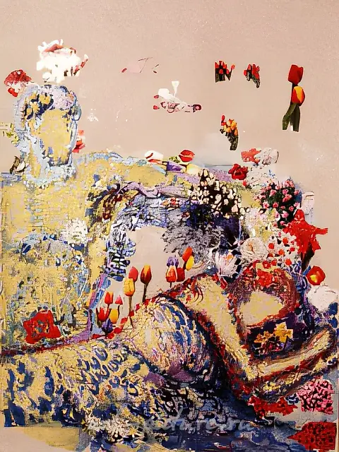 "Paradis", 1995, paper, water-colour, pencil, 50x70