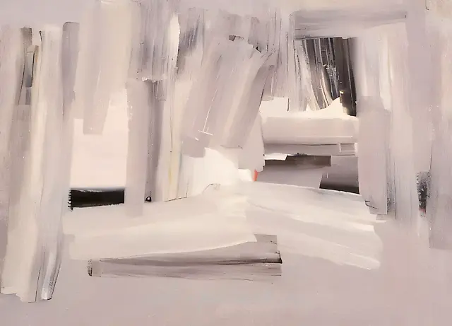 Untitled, 1964, canvas, oil, 60x83. N. Alyoshina`s collection