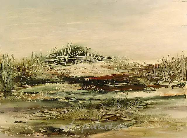 无题，0，布面油画，96.5x90，私人收藏