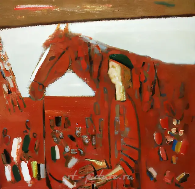 Summer, 1996, canvas, oil, 75x75