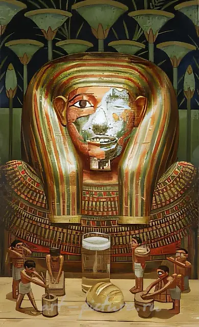 Repeating Life, 1992, canvas, oil, 80x50