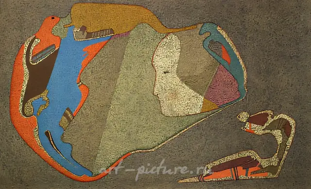 Without a Title, 1979, lithography, 60x80