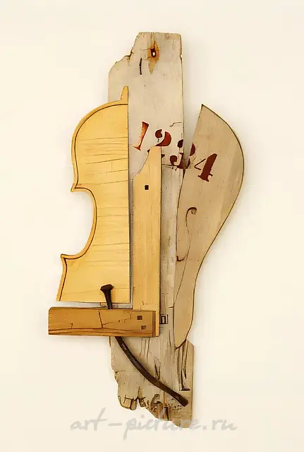 Object with a 6th Nail, 1996, mixed technique, h 60