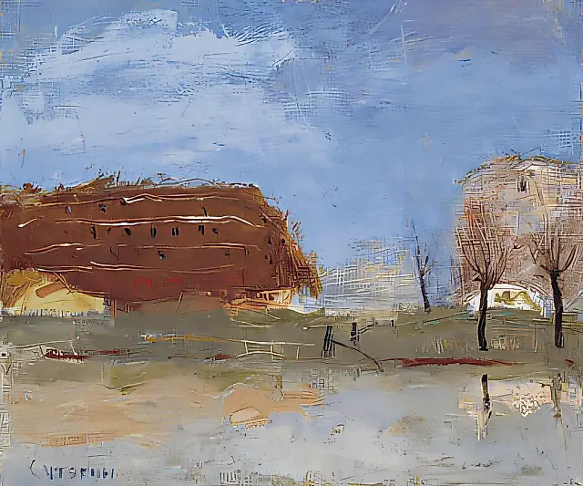 Spring, 1993, oil on canvas, 55x65