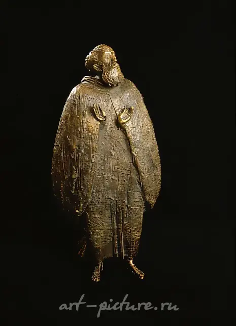 Nicholas the Wet	, 1994, bronze, 58x27x25