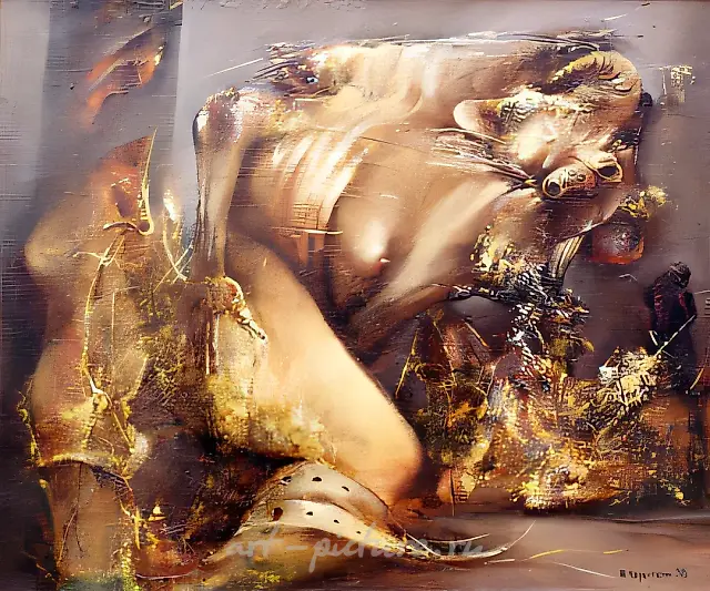 Liberation Syndrome, 1998, canvas, oil, 60x70