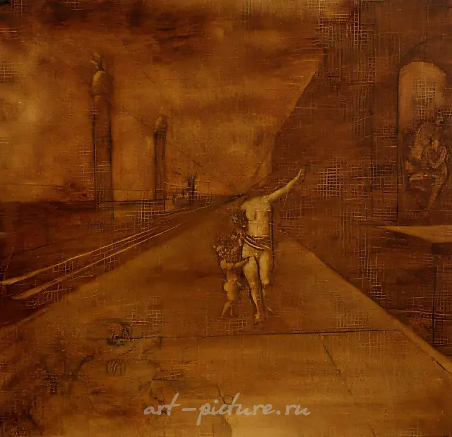 X级，1993年，布面油画，45×45厘米，私人收藏，美国