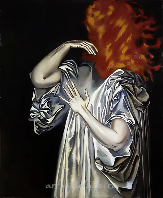 Singer, 1986, canvas, oil, 140x120 Vologda Picture Gallery