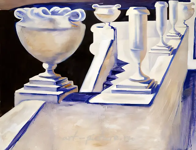 Riviere, 1984, canvas, oil, 120x150 Author's property
