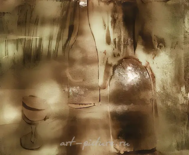 Sangria, 1994, paper, water-colour, 14 x 18,8 cm Author’s property