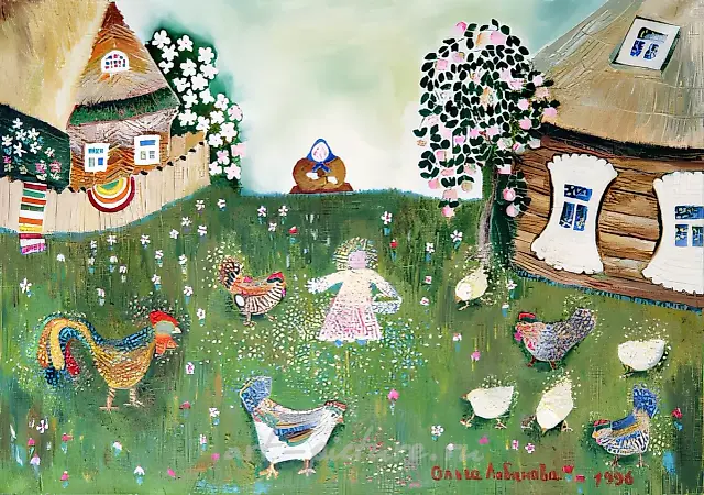 Goodliness, 1996, oil on canvas, 50х70