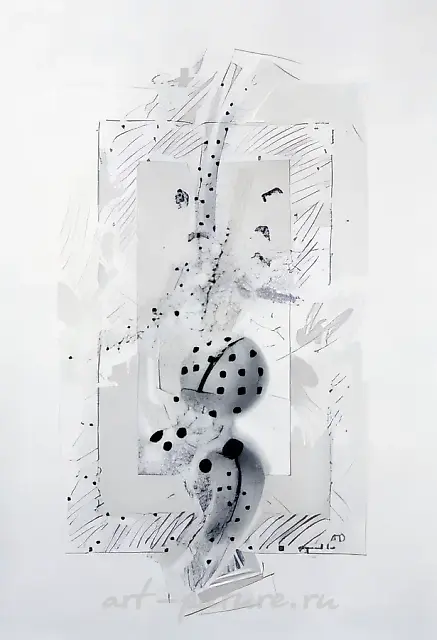 Zheki, 1995, autolithograph, 72,5x41,5 Author's property