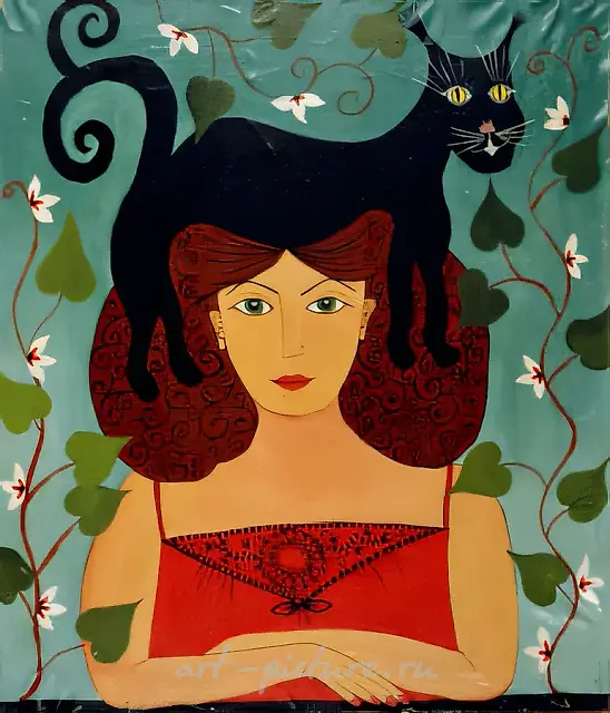 爱……，1986年，画布，蛋彩，89x75厘米。作者所有。