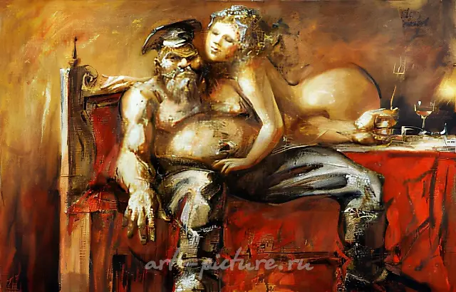 第四罗马，1992年，布面，丙烯，油画，75 x 120厘米，私人收藏，美国