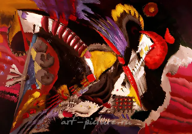 静物画《温莎领带》，1997年，丙烯彩绘于金属板，68x96厘米。作者收藏。