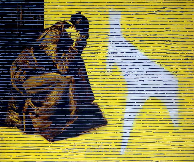 Стул Алексея ARTодоксального, 1997, масло на холсте, 80x100. Собственность автора