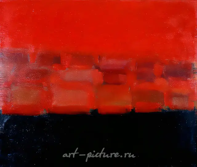 Без названия, 1993, картон, масло, 79х97 Собственность автора