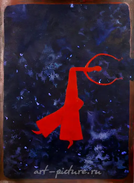 Матушка, 1997, бумага, акварель, 30х40 Собственность галереи "И плюс"