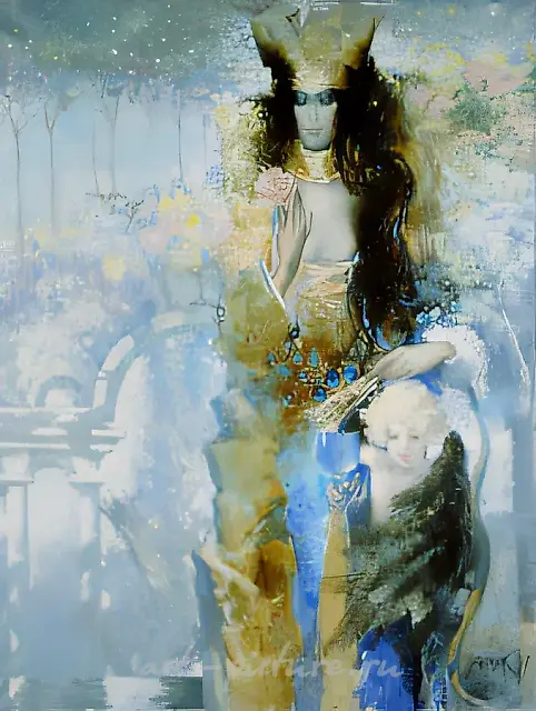Flora, 1996, canvas, oil, 90х70 Author’s property