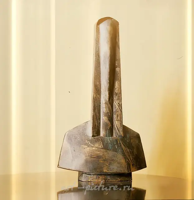 Лик., 1996, бронза, 48 х 30 х12