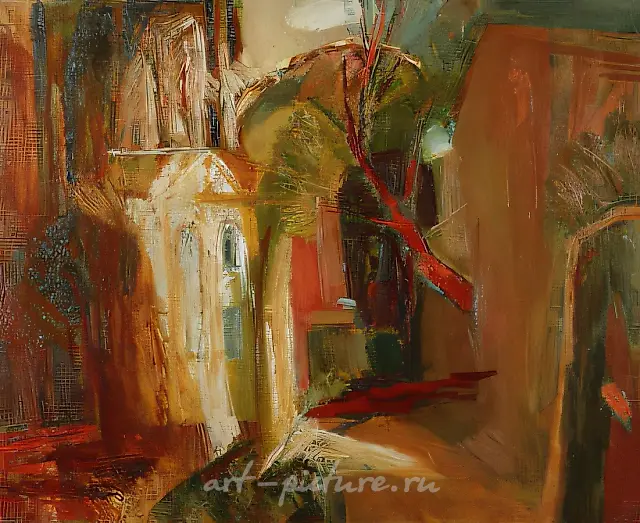 Reminiscences, 1994, oil on canvas	, 81x65