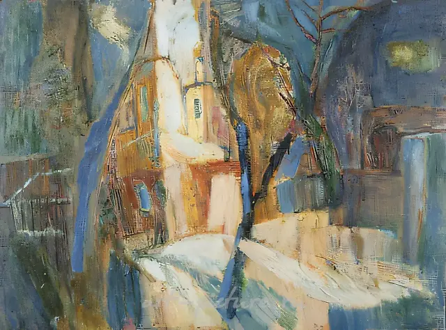 A Blue Day, 1994, oil on canvas, 76x65