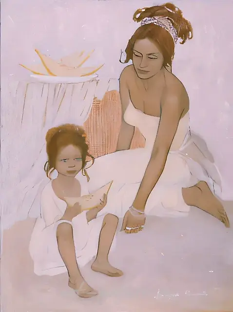 Sweet Melon, 1997, canvas, oil, 80x60