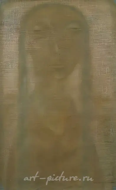 Japanese Madona., 1991, oil on canvas, 60х40