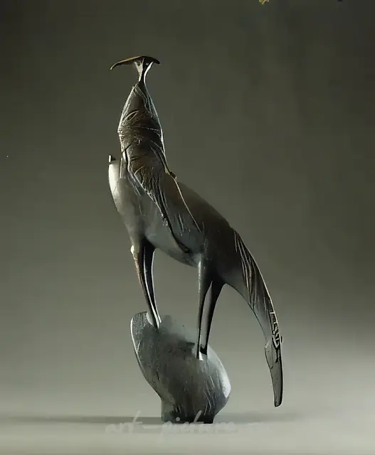 Островитянин., 1992, бронза, 70x35x10